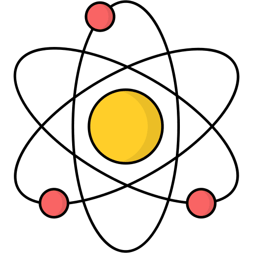 Fusion electrons fusioned education icon