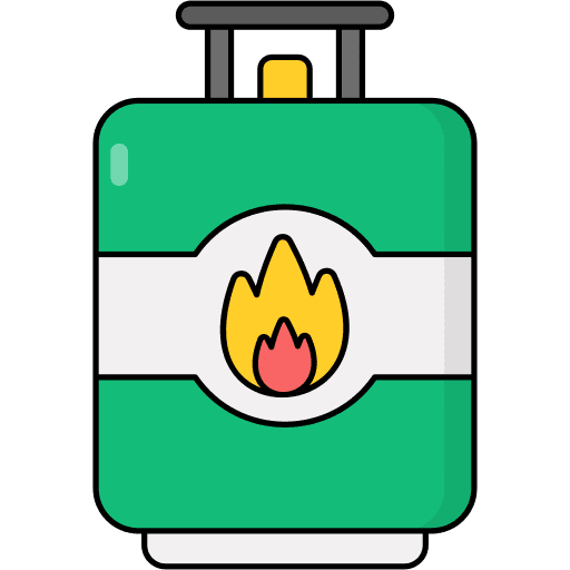 Gas cylinder gas miscellaneous gas cylinder icon