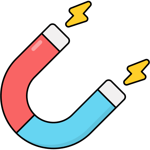 Magnet energy lab magnet icon