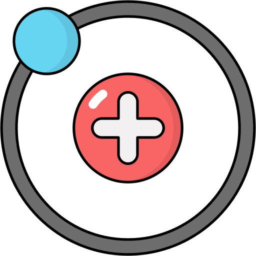 Proton proton chemistry atom icon