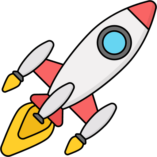 Space ship space shuttle transportation space ship icon