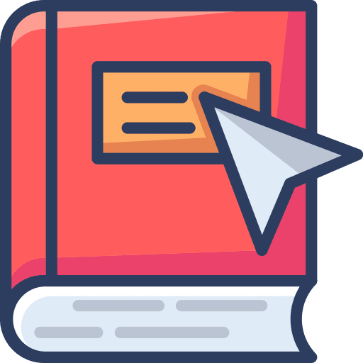 E-book e-book library reading icon