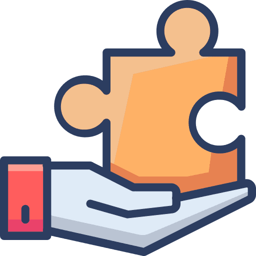 Puzzles puzzle pieces solution problem solving icon Puzzles puzzle pieces solution problem solving icon