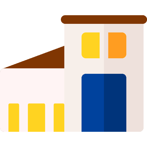 Modern house modern architecture construction real estate icon Modern house modern architecture construction real estate icon