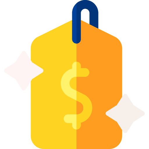 Price shopping business and finance shop icon