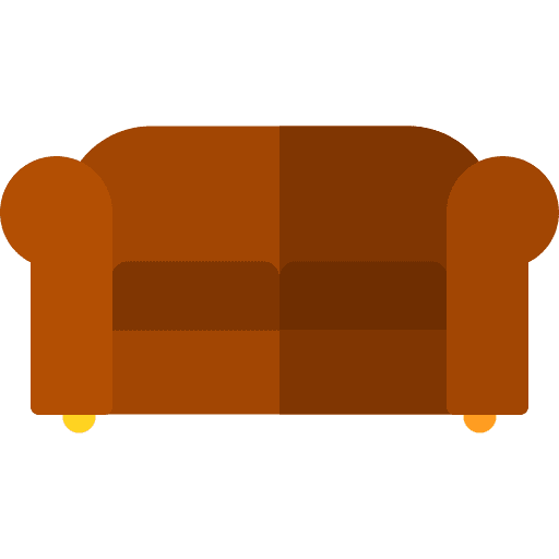 Sofa chain interior appliance icon