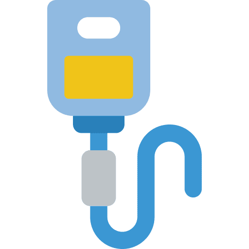 Iv bag iv bag healthcare and medical chemotherapy icon