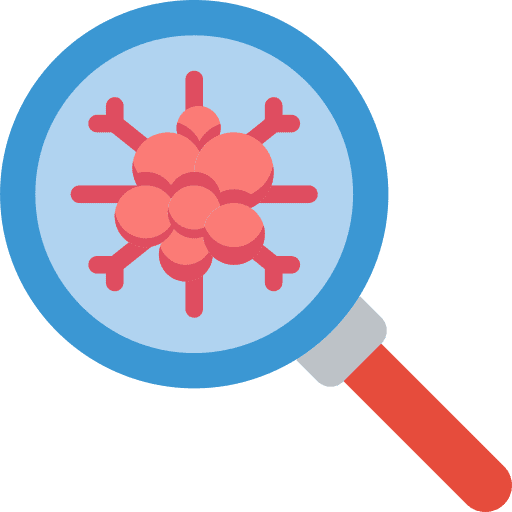 Search health healthcare and medical analysis icon