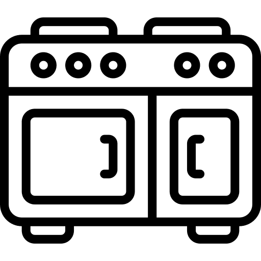 Oven cooking electronics food and restaurant icon