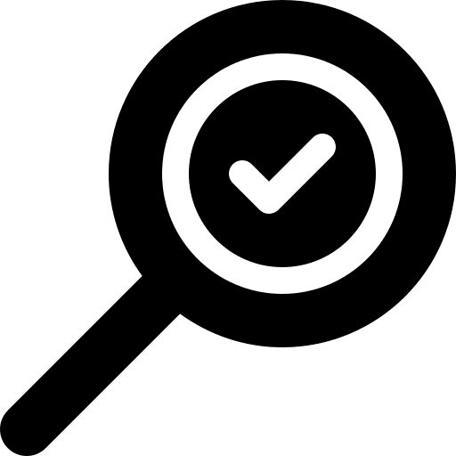 Find survey test report icon