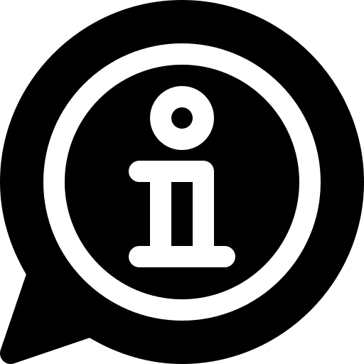 Information signs communications signaling icon Information signs communications signaling icon