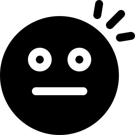Neutral feelings neutral emoticons icon Neutral feelings neutral emoticons icon