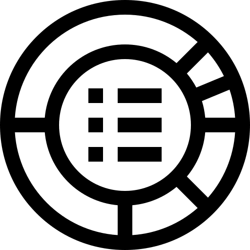 Allocation business allocation asset management icon