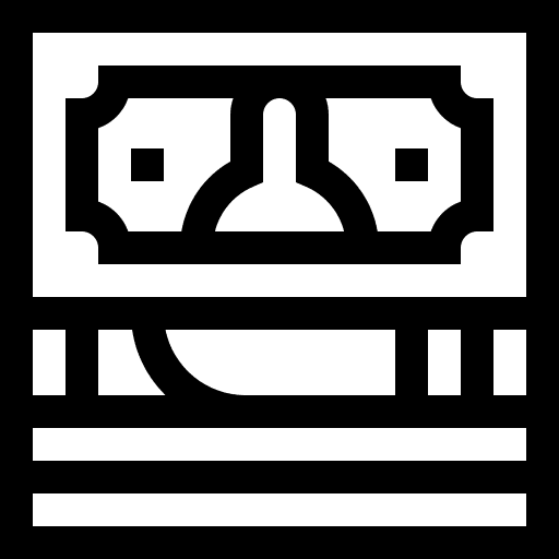 Currency currency stack notes icon