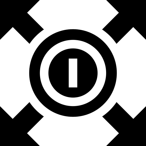 Diversification coin financial money icon