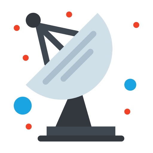 Satellite satellite technology signal icon Satellite satellite technology signal icon