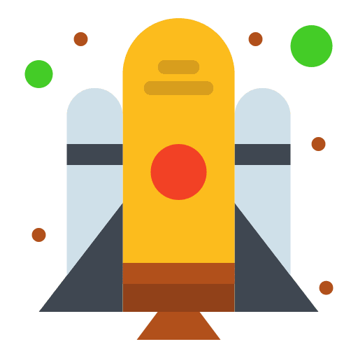 Rocket space shuttle spaceship rocket ship icon Rocket space shuttle spaceship rocket ship icon