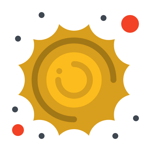 Sun sunny meteorology holidays icon Sun sunny meteorology holidays icon