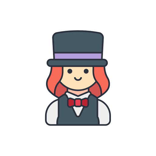 Magician magician profile fantasy icon