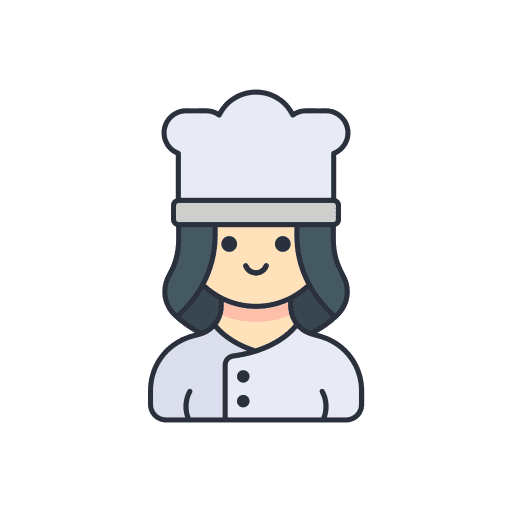 Chef food job kitchen icon Chef food job kitchen icon