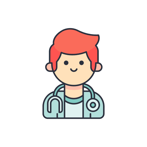 Doctor hospital healthcare professions and jobs icon Doctor hospital healthcare professions and jobs icon