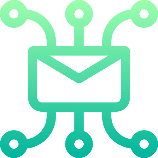 Mail network envelope communications icon Mail network envelope communications icon