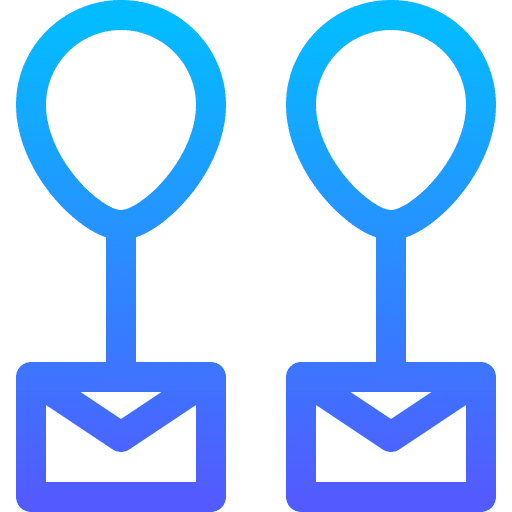 Mail post transportation mail icon Mail post transportation mail icon