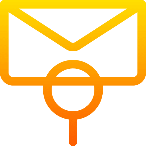 Search mail communications envelope email icon Search mail communications envelope email icon