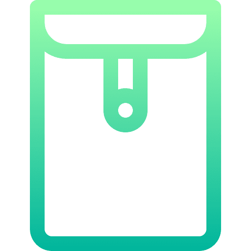 Envelope dossier mailing document icon Envelope dossier mailing document icon