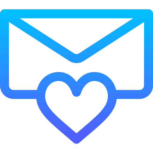 Favorite heart favorite email icon Favorite heart favorite email icon