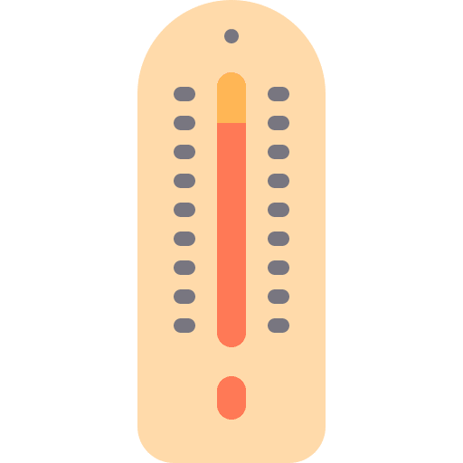 High temperature temperature thermometer weather icon High temperature temperature thermometer weather icon