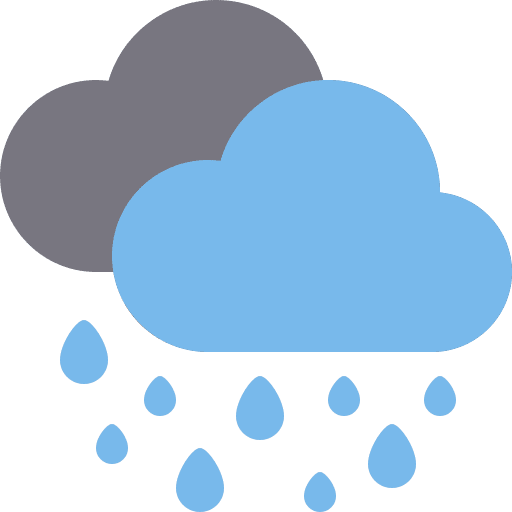 Rainy day rainy day weather cloud icon
