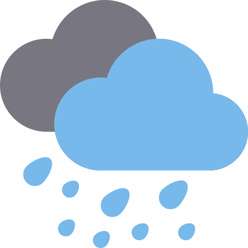 Thunderstorm thunder storm rain icon