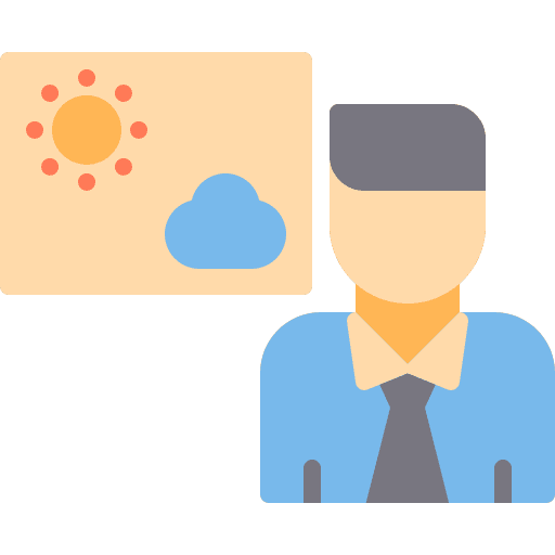 Forecast analytics forecast professions and jobs reporter icon Forecast analytics forecast professions and jobs reporter icon