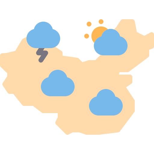 Forecast weather meteorology geography icon Forecast weather meteorology geography icon
