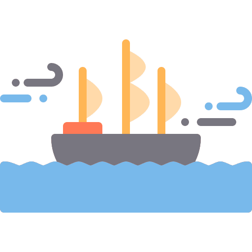 Ship transportation sea vessel icon Ship transportation sea vessel icon