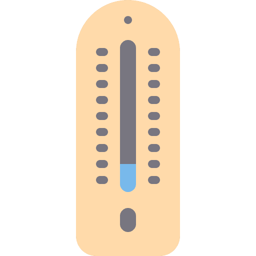 Thermometer weather climate forecast icon Thermometer weather climate forecast icon