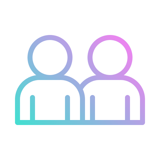 People couple user personal icon