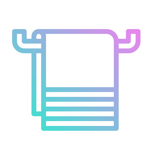 Towel wellness clean towel icon Towel wellness clean towel icon