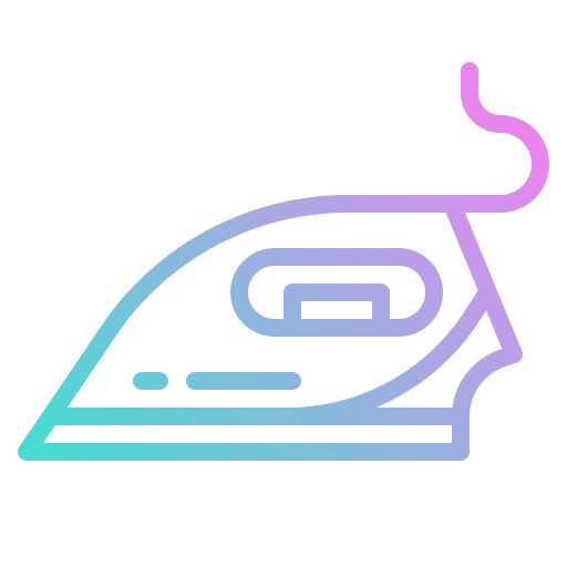 Iron device laundry appliance icon Iron device laundry appliance icon