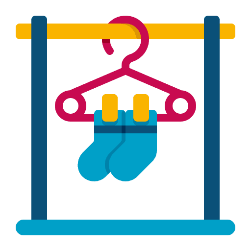 Clothing rack clothing coat stand clothing rack icon