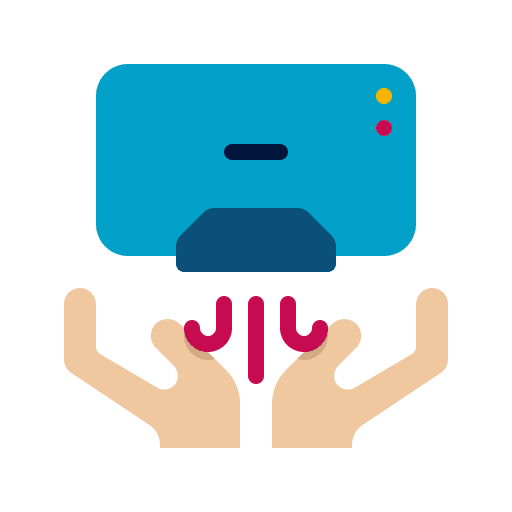 Hand dryer dry automatic toilet icon
