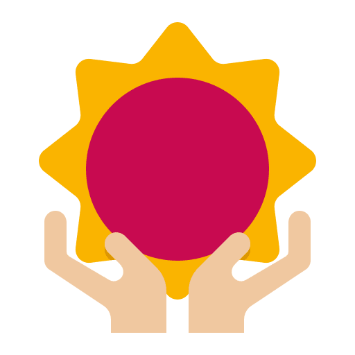 Daylight using eco ecology and environment icon