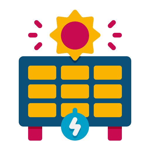 Solar panel solar solar panels solar energy icon
