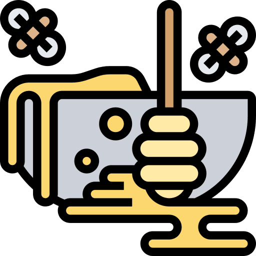 Honey dipper sweet food organic honey icon Honey dipper sweet food organic honey icon