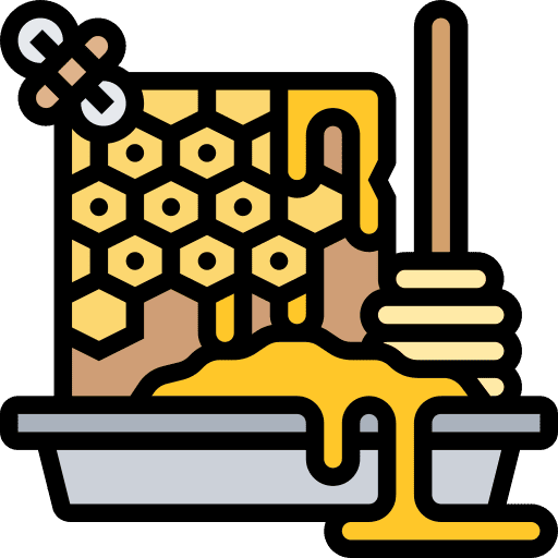 Honey harvest honey dipper farm icon Honey harvest honey dipper farm icon