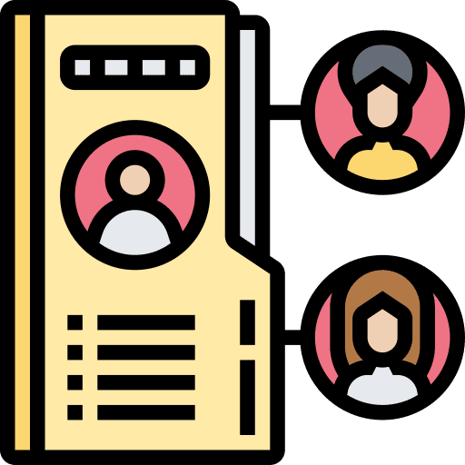 Employee user folder employee icon Employee user folder employee icon