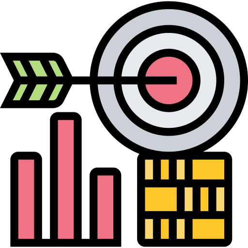 Target business and finance bulleye arrow icon Target business and finance bulleye arrow icon