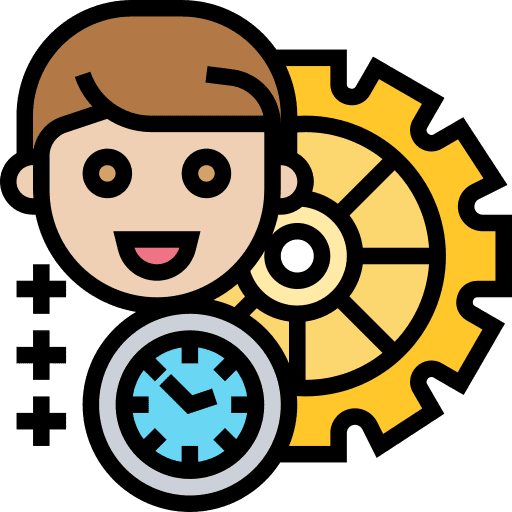 Time management administration time management clock icon Time management administration time management clock icon