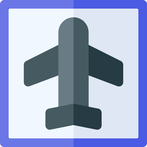 Airport transport travel signboard icon Airport transport travel signboard icon